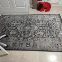 فرش ماشینی طرح پتنه ابعاد ۱۰۰ × ۱۵۰