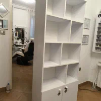 کتابخانه ام دی اف|کتابخانه، شلف، قفسه‌های دیواری|رشت, سعدی (تختی)|دیوار