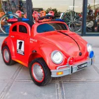 ماشین شارژی پلیس مدل فولکس قورباغه ای|اسباب و اثاث بچه|مشهد, توس (بلوار توس)|دیوار