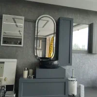 روشویی کابینتی و روشویی پایه دار در ابعاد مختلف