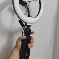 رینگ لایت و سه پایه کوتاه