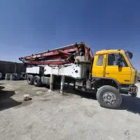 پمپ بتن دکل 42 متری کارت پمپ