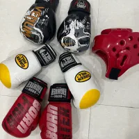 دستکش بوکس کلاه تکواندو