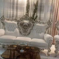 مبل سلطنتی 9نفره کاملا نو و سالم