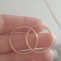 گوشواره حلقه ای سبک