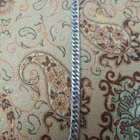 دستبند مردانه استیل مهره‌ایی چرم پاراکورد