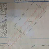 زمین با پیش نویس ۴طبقه قابل تهاتر