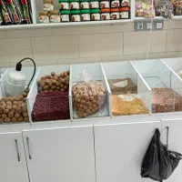 یخچال استیل ترازو و استند شکلات و حبوبات|فروشگاه و مغازه|رشت, دیانتی|دیوار