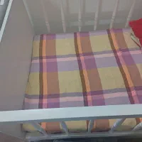 تخت گهواره شو چوبی سفارشی|تخت و صندلی بچه|مشهد, کارمندان دوم|دیوار