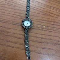 ساعت نقره سیاه قلم