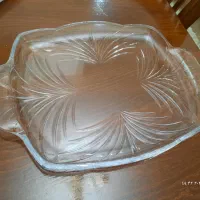 شیرینی خوری و سینی کریستال