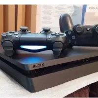 ps4 slim1tra2216B کپیخور با کیف+هدفون+استند شارژر