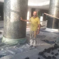 نقاشی ساختمان و پتینه برجسته|خدمات پیشه و مهارت|کیش, |دیوار