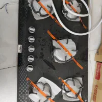 اجاق گاز شیشه ای پنج شعله General Atlas|اجاق گاز و لوازم برقی پخت‌وپز|تهران, سازمان برنامه جنوبی|دیوار