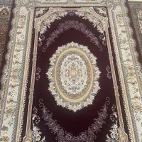 فرش ماشینی زمینه زرشکی عرض 1.5 متر و طول 5 متر|فرش|تهران, سردارجنگل|دیوار