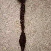 موی لخت و طبیعی بدون رنگ و حنا