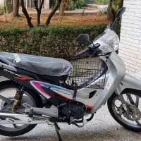 موتور بی کلاج طرح ویو کویر ۱۲۵ رادیسون نقره ای|موتورسیکلت|ساری, |دیوار