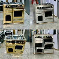 فروش اجاق گاز استیل طلایی نقره ای نقد اقساط