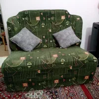 مبل کاناپه سه نفره و مبل نیم ست چهار نفره میزتلفن|مبلمان خانگی و میز عسلی|کرمانشاه, |دیوار