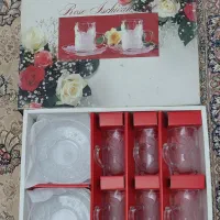 فنجان نعلبکی چای خوری سوگا اصل ژاپن نو