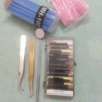 وسایل اکستنشن مژه در حد نو|آرایشگاه و سالن‌های زیبایی|آستارا, |دیوار