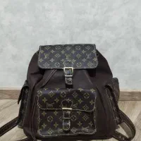 کوله پشتی دست دوز با چرم مصنوعی