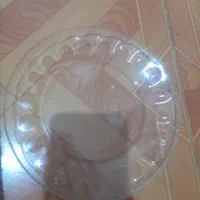 ۱۸تابشقاب میوه خوری شیشه ای