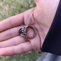 انگشتر سنگ با حکاکی خوشگل|جواهرات|شیراز, ده پیاله|دیوار