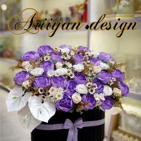 باکس گل نوزادی باکس گل خواستگاری گل باکس ولنتاین