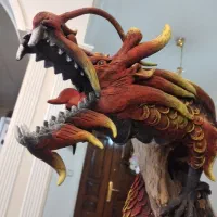 مجسمه اژدها|مجسمه، تندیس، ماکت|تهران, آسمان|دیوار