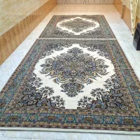 یک جفت فرش 9متری ماشینی اصل میریونس نخ درحد صفر