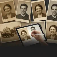 احیائ عکس های قدیمی و طراحی محتوا