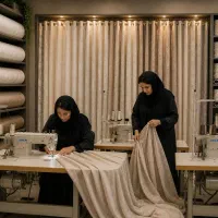 کارگاه پرده ابریشم