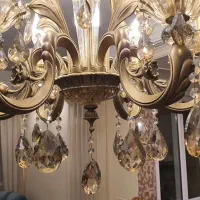 لوستر کلاسیک کریستالی ویکتوریا|لوستر و چراغ آویز|تهران, پاسداران|دیوار