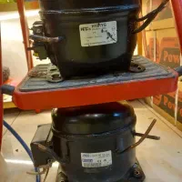 موتور یخچال یک چهارم شارژ گاز یخچال موتور ۱.۴مثبت|یخچال و فریزر|قرچک, مهدیه|دیوار