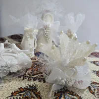 ست نامزدی و کله قند مرواریدی