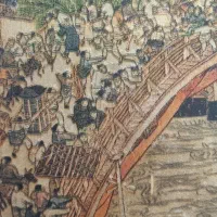 تابلو نقاشی مربوط به اواخر سلسه چنگ|تابلو، نقاشی، عکس|تهران, آرژانتین|دیوار