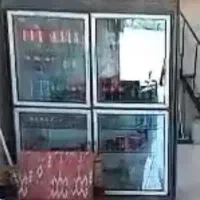 یخچال ویترینی و قلیان
