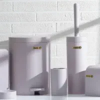 ست سطل و برس و جا مایع