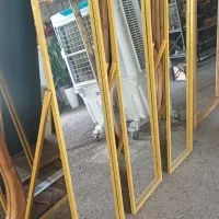 آینه فلزی پایه قاب عکسی|آینه|کرج, کلاک پایین|دیوار