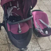 کاسکه کریر صندلی ماشین تخت پارک آلمانی|کالسکه و لوازم جانبی|قزوین, |دیوار