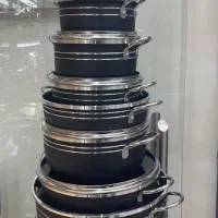 سه عدد سرویس قابلمه کاملا سالم نوو