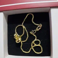 دستبند طلا 18 عیار همراه با فاکتور خرید