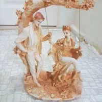 مجسمه وطاووس|مجسمه، تندیس، ماکت|تهران, باغ خزانه|دیوار