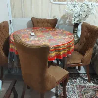 غذا خوری و مبل تمام چوب ۷ نفره|میز و صندلی غذاخوری|رباطکریم, رباطکریم|دیوار