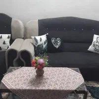 مبل ۶ نفره ب همراه میز عسلی