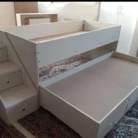 تخت دو طبقه جا دار