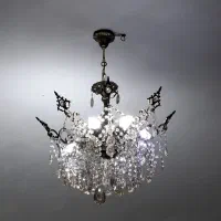 لوستر برنز اصلی ۸ شعله