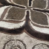 یک جفت گلیم ابریشم ۶متری