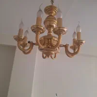 لوستر برنجی کم کارکرده